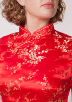 Cherry Blossom Blouse Red